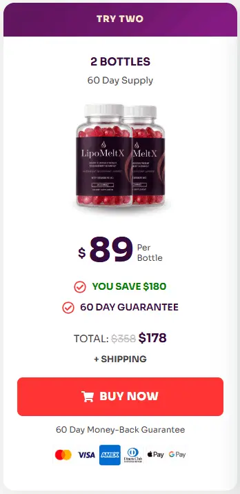 Buy LipoMeltX 1 Bottle